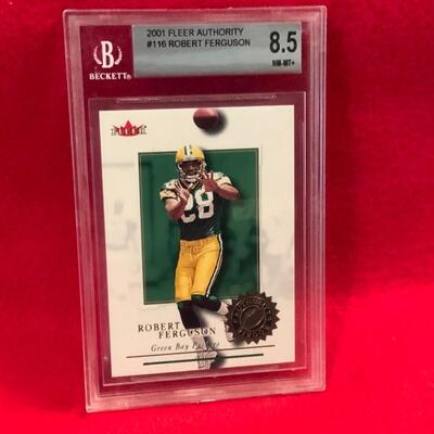 BECKETT GRADED NEAR MINT ROBERT FERGUSON 