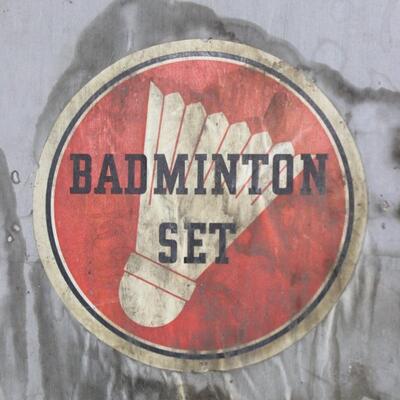 Vintage Whiz Badminton Set 
