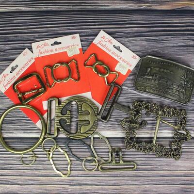 Assorted Lot of Buckles