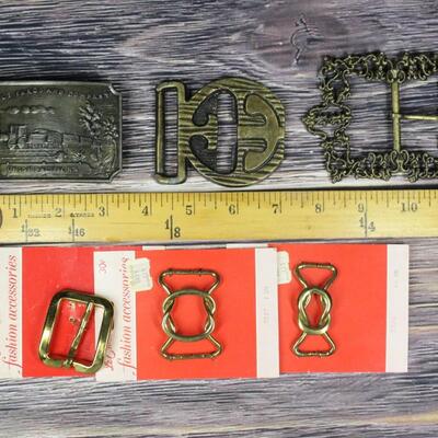 Assorted Lot of Buckles