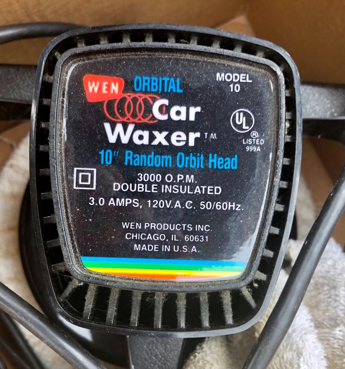 WEN Orbital Car Waxer 10"