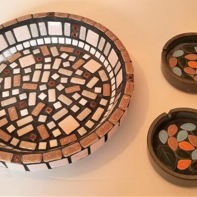 Lot #251  Lot of Mid-Century Mosaics