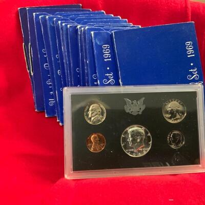 1969 USA SILVER PROOF SET 1 ONE PER PURCHASE