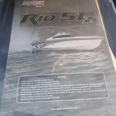 LOT#48L2: Aquacraft Rio 51Z RC Boat