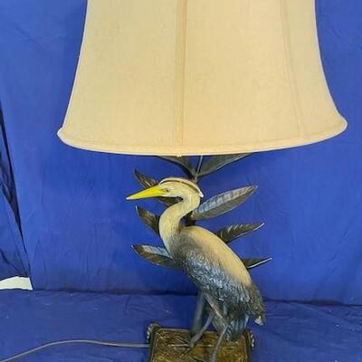 LOT#56L2: Heron Table Lamp