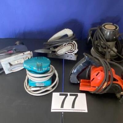 LOT#77G: Corded Tool Lot