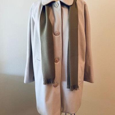 Lot 74 Woman's Coat with Scarf