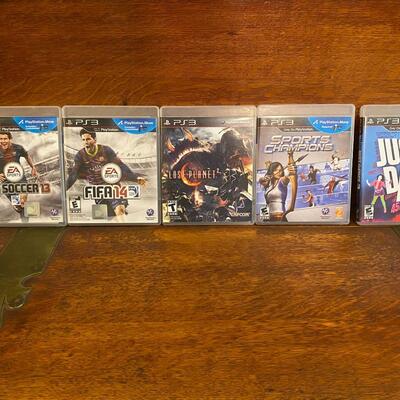 Lot of 5 Play Station 3 games