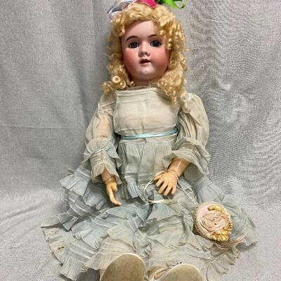 Antique Bisque & Composite Halbig Heinrich Handwerck Germany Doll