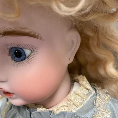 1992 Mary Lambeth Victorian Styled Bisque & Composite Repro Doll