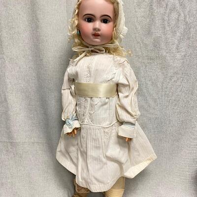 Antique 1907 Jumeau Bisque Composite Doll