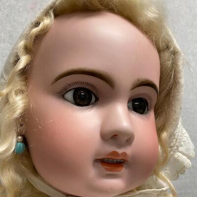 Antique 1907 Jumeau Bisque Composite Doll