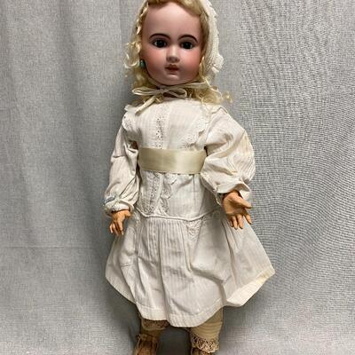 Antique 1907 Jumeau Bisque Composite Doll