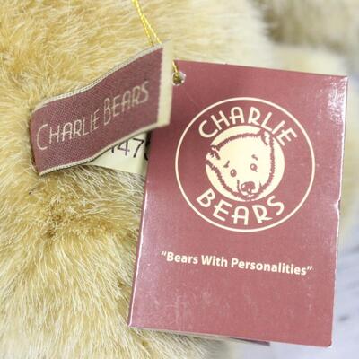 Charlie Bears Collectible Linus the Lion Plush Designed by Isabelle Lee  