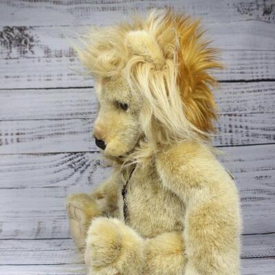 Charlie Bears Collectible Linus the Lion Plush Designed by Isabelle Lee  