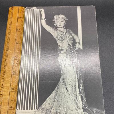 Large Mae West Collector Post Card