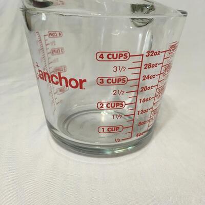 Glass 4 Cup. Anchor 