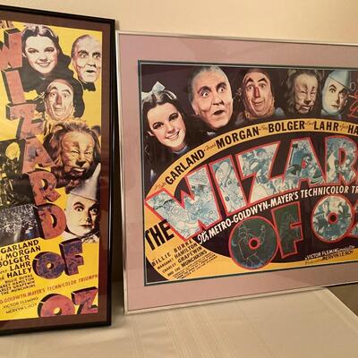Lot of Two Wizard of Oz Posters