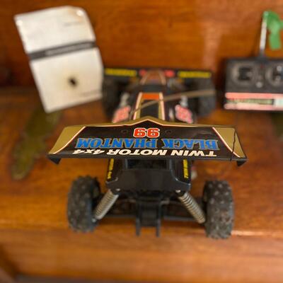 Vintage Black Phantom Radio Controlled Car by RadioShack