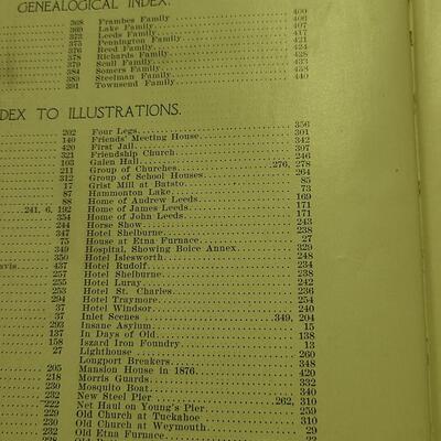 Lot 520B: New Jersey Genealogy Volumes and History 1910 (Photos, Map and More)