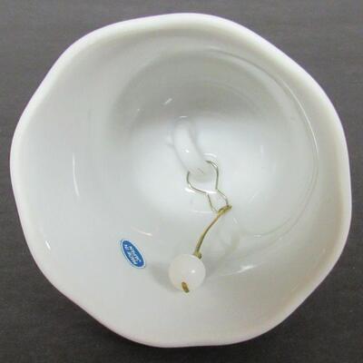 Vintage China Bell With Ducks on Pond Theme, Made in Japan