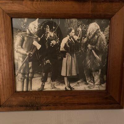Lot of three Framed Celebrity Prints