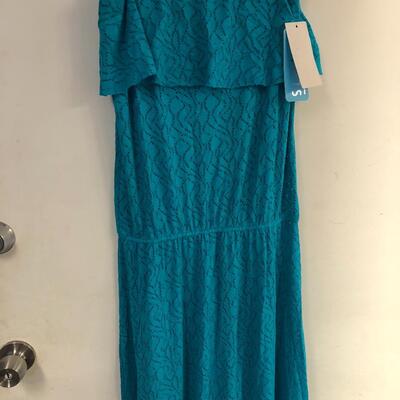Sunsets long dress strapless cover up size medium 