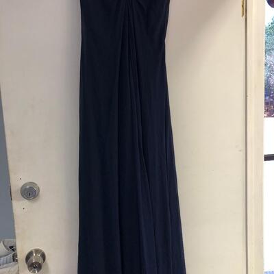 Rubber Ducky long strapless dress size small