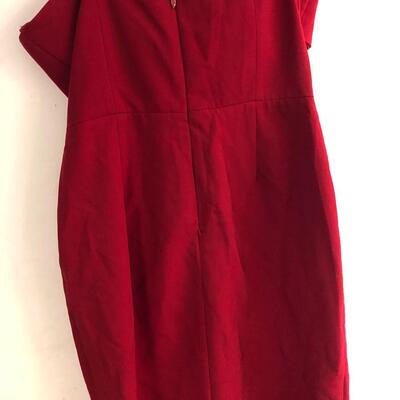 Adelyn Rae bow tie strapless dress size large