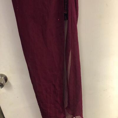 Rubber Ducky strapless long dress size small