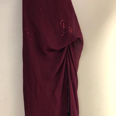 Rubber Ducky strapless long dress size medium 
