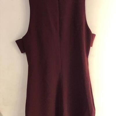 Bishop & Young sleeveless side cut dress size large