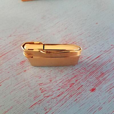 Vintage Noble Gas Cigarette Lighter With Box