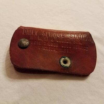 Vintage Gulfpride Leather Keyholder