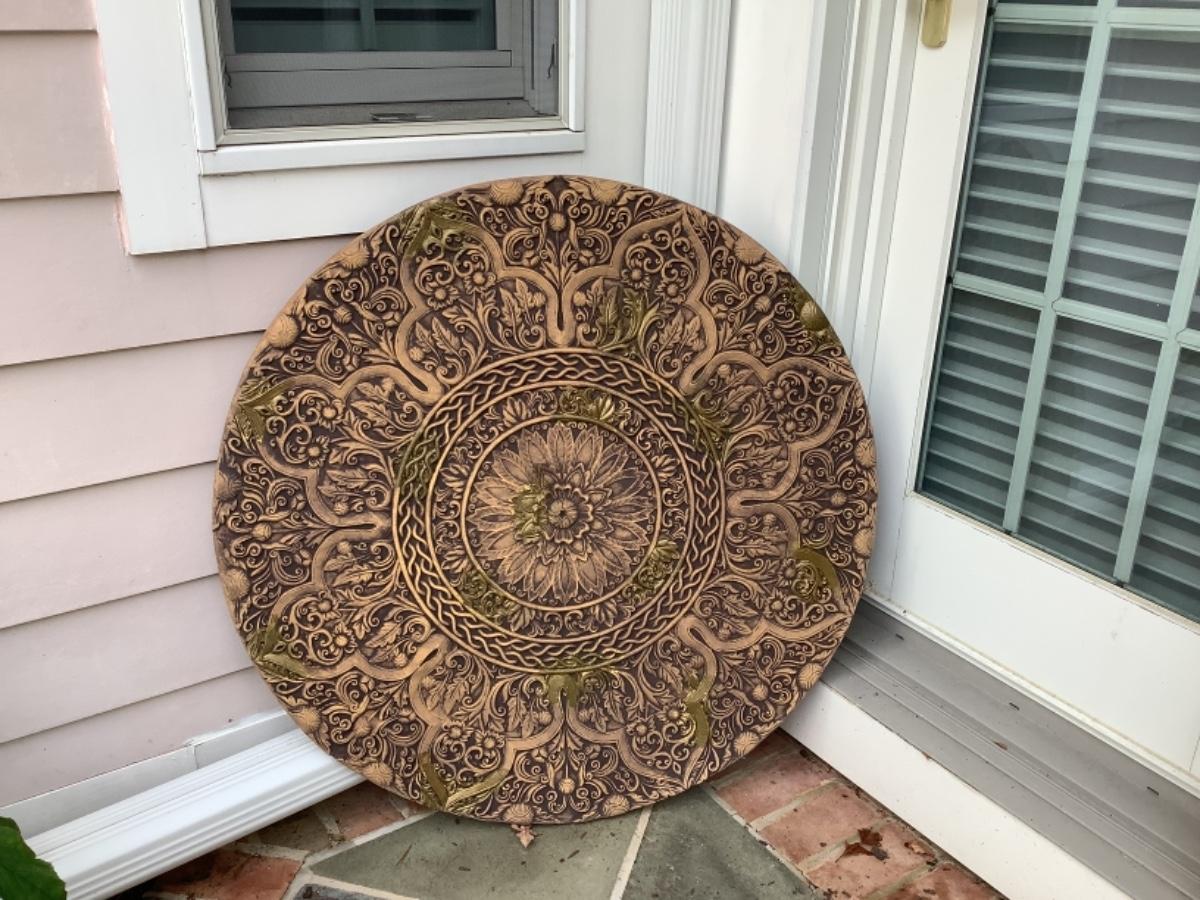 O1141 Large Resin Outdoor Garden Wall Hanging