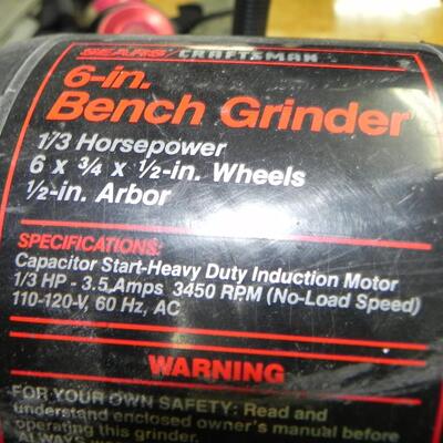 LOT 99  CRAFTSMAN BENCH GRINDER