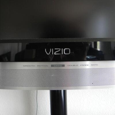 LOT 12  47" VIZEO TELEVISION WITH 3 TIER STAND