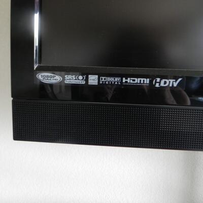 LOT 12  47" VIZEO TELEVISION WITH 3 TIER STAND