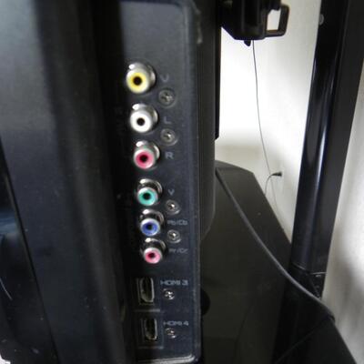 LOT 12  47" VIZEO TELEVISION WITH 3 TIER STAND