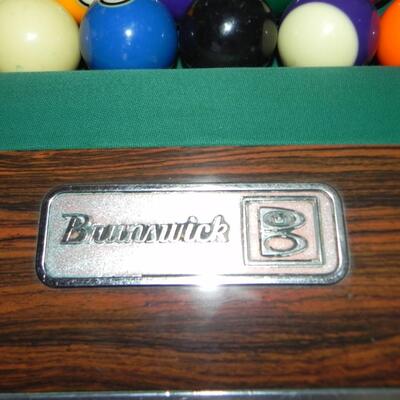 LOT 21  BRUNSWICK POOL TABLE