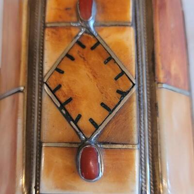 Lot 1: Multi Stone Trinket Box