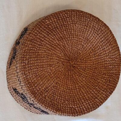 Lot 5: Handmade Basket with Butterflies