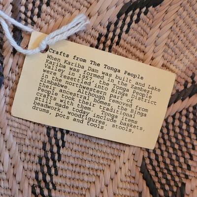 Lot 6: 16" Zimbabwe TONGA Basket
