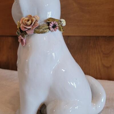 Lot 7: Porcelain Cat - Made in Italy (has some chips)