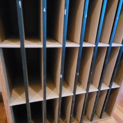 Lot 12: Vintage Cubby Box 