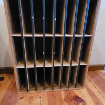 Lot 12: Vintage Cubby Box 