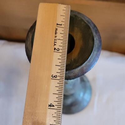 Lot 14: 16" Copper Candleholder