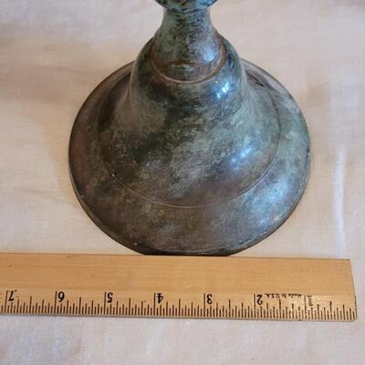 Lot 14: 16" Copper Candleholder