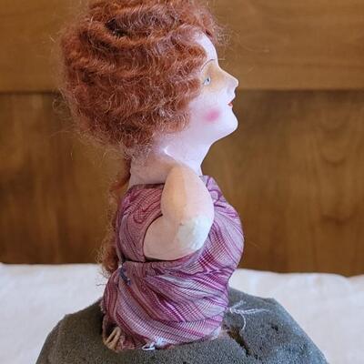 Lot 21: Antique/Vintage Doll Top with Foam Skirt