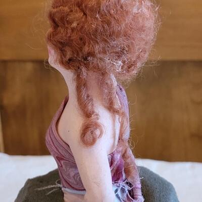 Lot 21: Antique/Vintage Doll Top with Foam Skirt